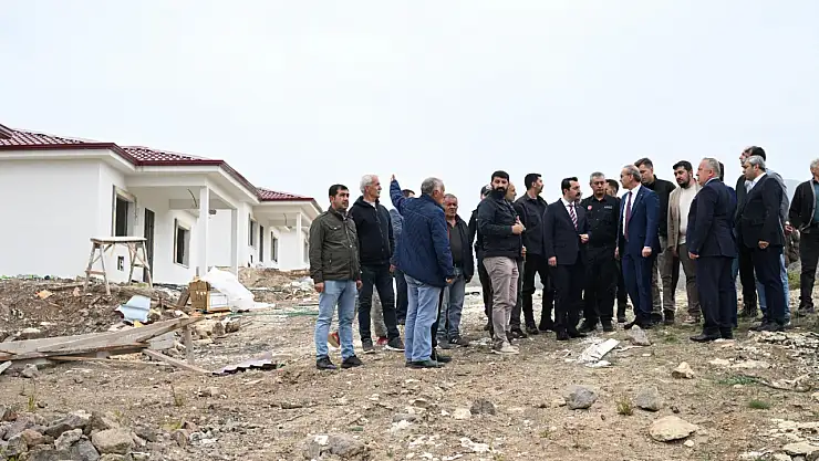 Vali Seddar Yavuz Hekimhan İlçesinde İncelemelerde Bulundu