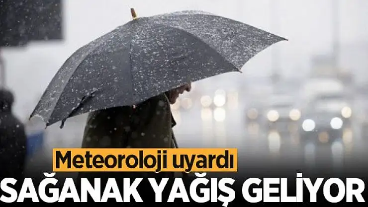 Yarın Malatya Sağanak Yağışlı Geçecek