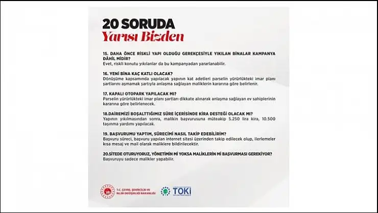Yarısı Bizden kampanyası katılım koşulları belli oldu.