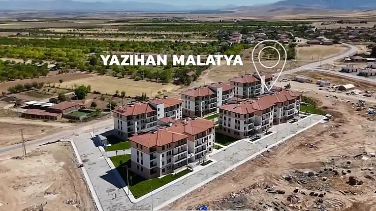 Yazıhan'da deprem konutlarında üçüncü etap teslimleri başladı