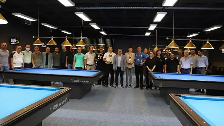 Yeni Bilardo Salonunda İlk Müsabaka Yapıldı
