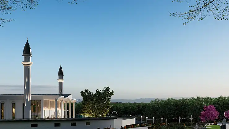 Yeni Şire Pazarı Cami Projesi'nde Çalışmalar Sürüyor