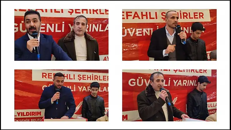 Yeniden Refah Partisi Encümen Aday Adayı Mustafa Fırat Tanıtım toplantısı düzenledi