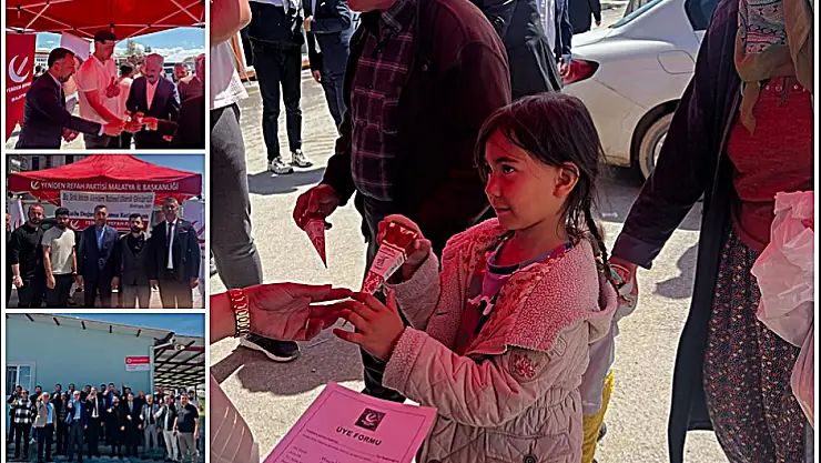 Yeniden Refah Partisi Malatya'da Kutlu Doğum Haftası Etkinliği Düzenledi
