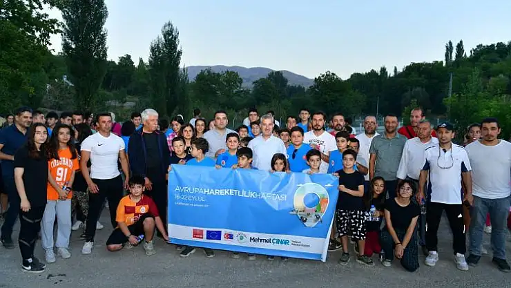 Yeşilyurt Belediyesi Avrupa Hareketlilik Haftası Kapsamında Doğa Yürüyüşü Düzenledi