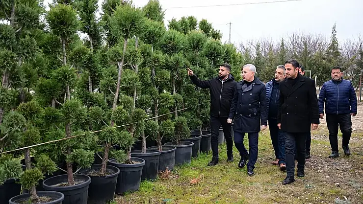 Yeşilyurt Belediyesi Fidanlık Alanı, Yeşilyurt'a Nefes Oluyor