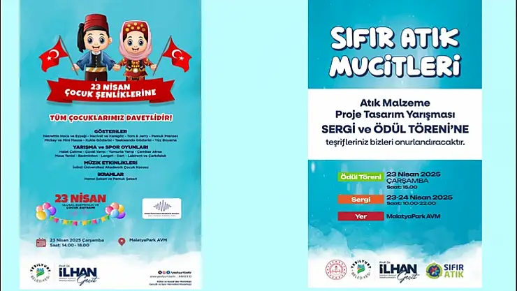 Yeşilyurt Belediyesi'nden 23 Nisan Coşkusuna Özel Etkinlikler!