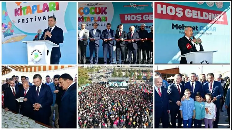 'Yeşilyurt Çocuk Kitapları' Festivali Renkli Ve Coşku Dolu Açılış Töreniyle Başladı