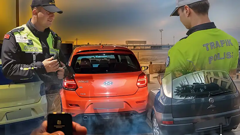 Abartı egzoz kullanan 26 bin araç ve sürücüye işlem yapıldı