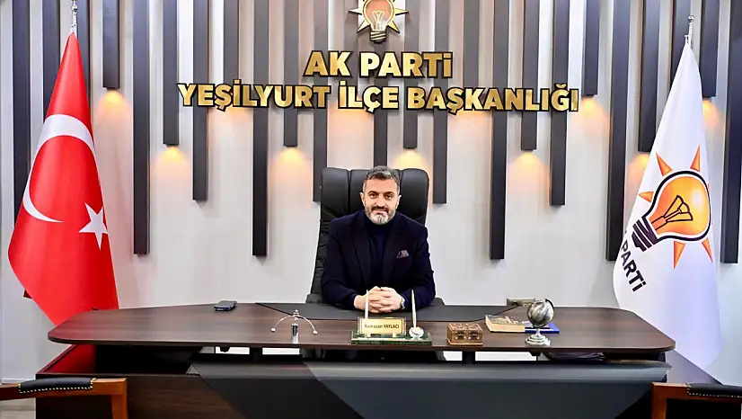 AK Parti Yeşilyurt İlçe Başkanınız Sayın Ramazan Yaylacı'dan Yeni Yıl Mesajı