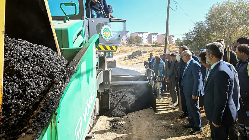 Arapgir'de 100 Milyonluk Yol ve MASKİ Yatırımı