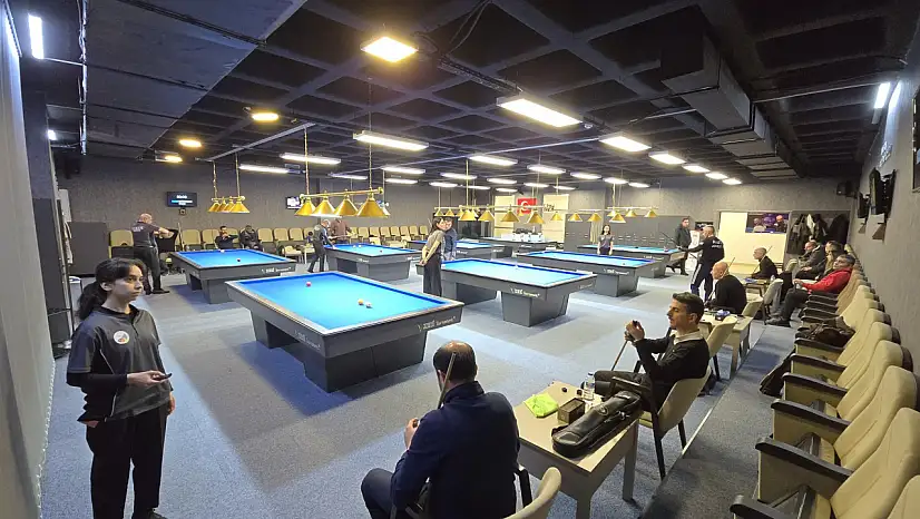 Arslantepe 3 Bant Bilardo Turnuvası Başladı