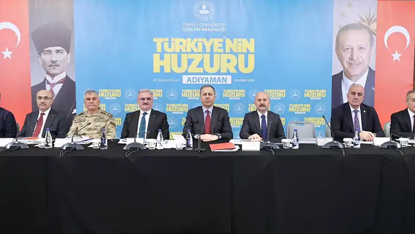 Bakan Yerlikaya: 'Adıyaman'da 454 operasyon, 290 tutuklama. Genelde 200 ton uyuşturucu ele geçirildi'