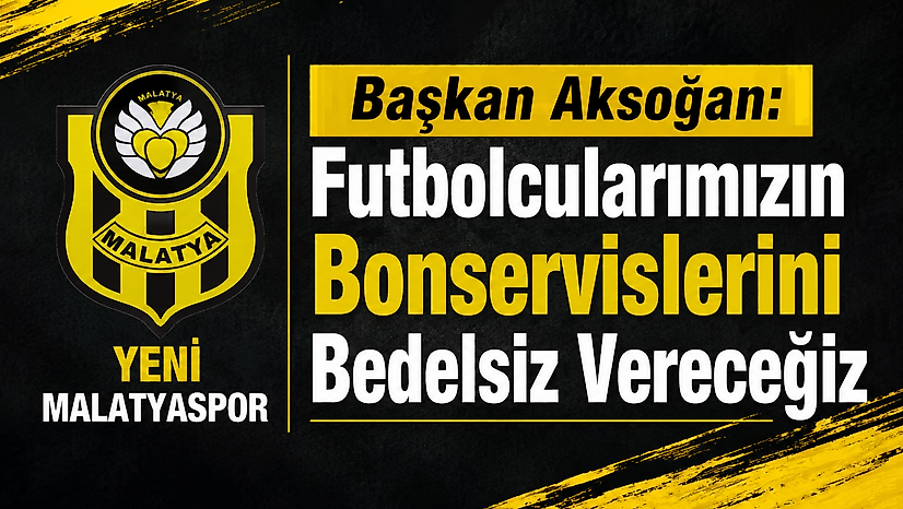 Başkan Aksoğan: Futbolcularımızın Bonservislerini Bedelsiz Vereceğiz