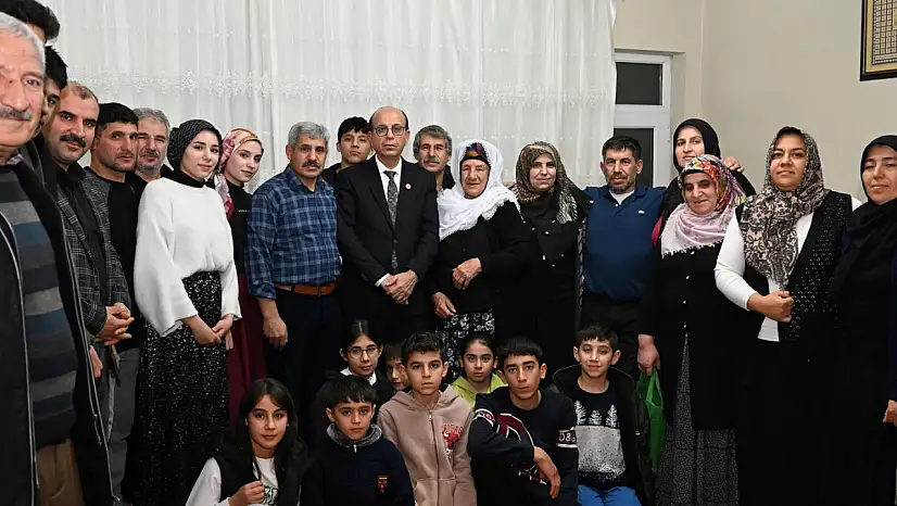 Başkan Geçit'ten Dört Kuşağın Bir Arada Yaşadığı Aileye Ziyaret!