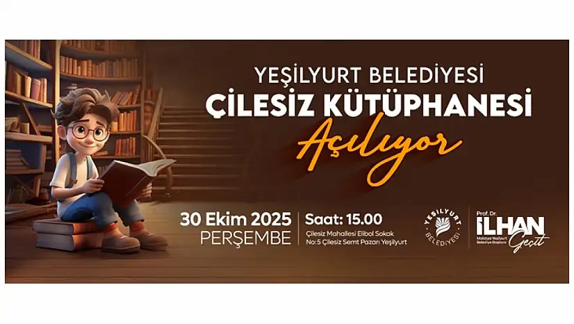 Başkan Geçit'ten Kitapseverlere Müjde: Çilesiz Kütüphanesi Açılıyor