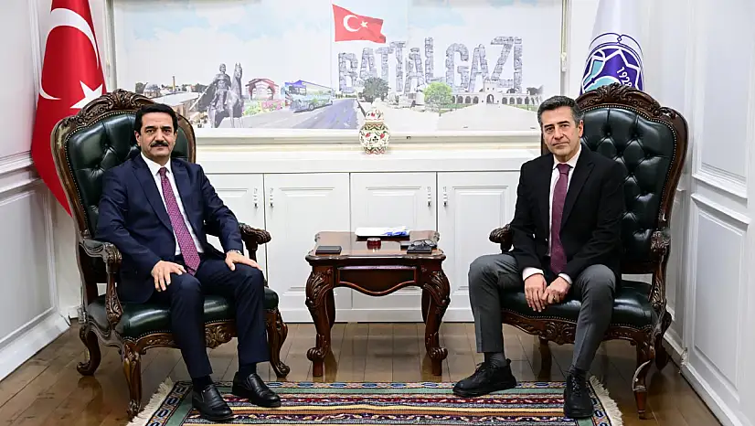 Başkan Gürsoy'dan Battalgazi Belediye Başkanı Bayram Taşkın'a Ziyaret