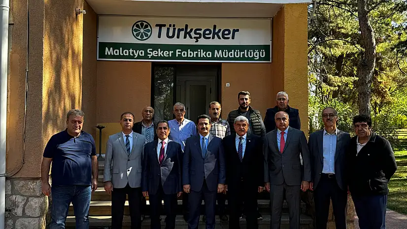 Başkan Taşkın'dan Şeker Fabrikasına Ziyaret