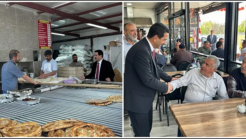 Başkan Taşkın, esnaf ve mahalle sakinleriyle bir araya geldi.