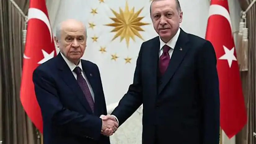 Erdoğan ile Bahçeli Bugün Saat 16.00'da Görüşecek