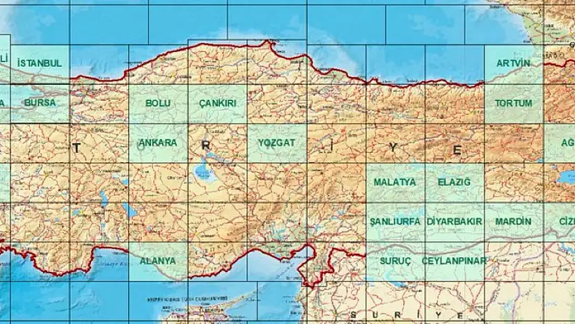 Harita Genel Müdürlüğü'nden Yeni Ortofoto Güncellemesi: 15 Kent ve 6 Bölge Yenilendi