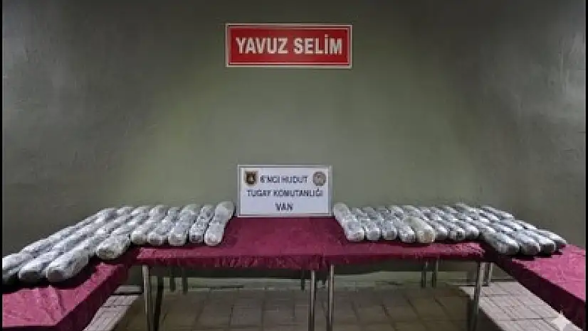 Hudut Birliklerinden Uyuşturucuya Geçit Yok: 102 Kilo Uyuşturucu Madde Ele Geçirildi