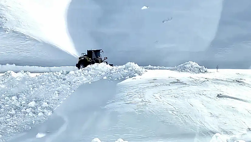 Kırsal ve Dağlık Alanlarda Çığ Uyarısı