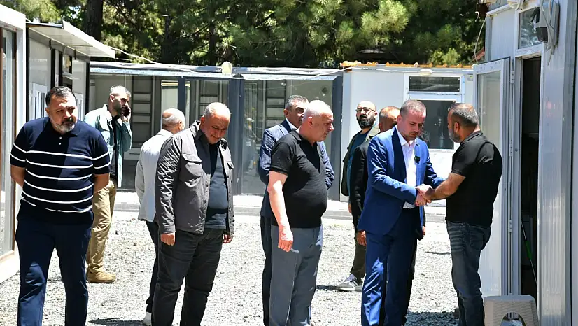 Maginder Heyeti Doğanşehir'de Esnaf Ve Vatandaşlarla Buluştu