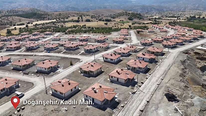 Malatya'da 316 kırsal konutun anahtarı yarın sahiplerine teslim edilecek