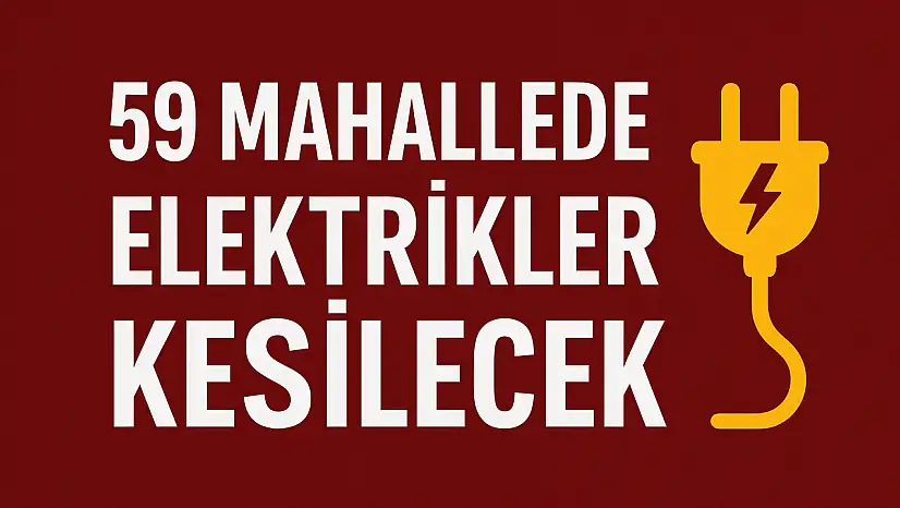 Malatya'da 59 Mahallede Elektrik Kesintisi