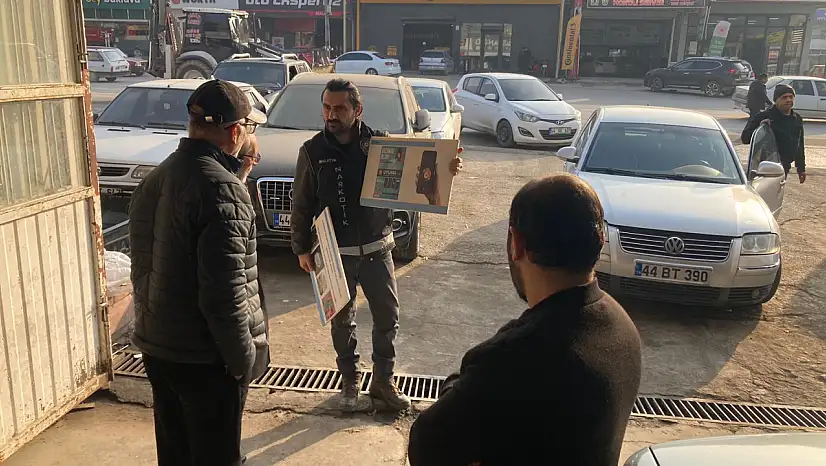 Malatya'da Narkotik Suçlarla Mücadele Çalışmaları Aralıksız Sürüyor