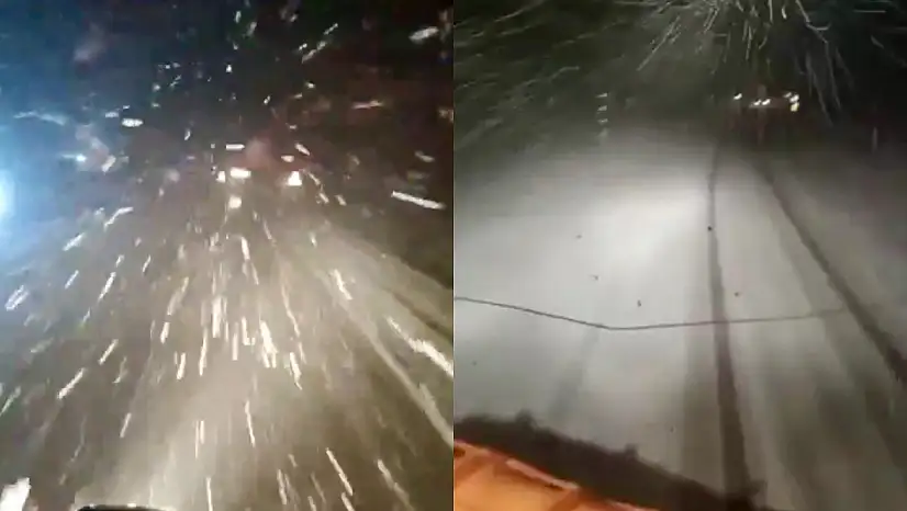 Malatya–Kayseri Yolunda Yoğun Kar Ulaşımı Aksattı