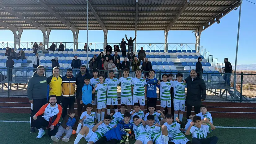 Malatya U14 Futbol Şampiyonu Doğanşehir Belediyespor Oldu