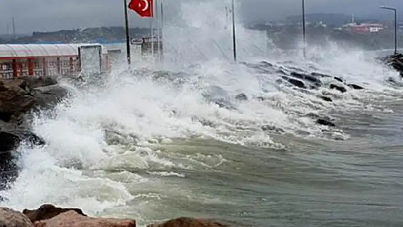 Meteoroloji'den denizlerde fırtına uyarısı