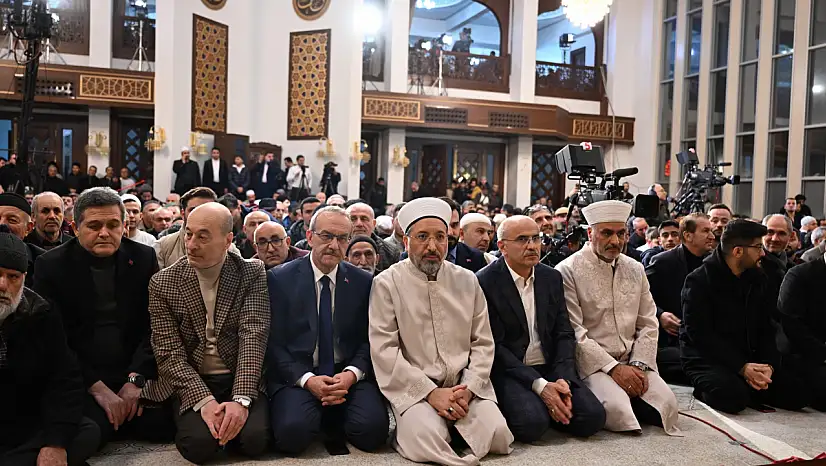 Miraç Kandili Programı Malatya'dan Türkiye'ye Canlı Yayınlandı