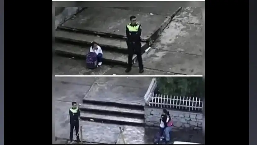 Okul Bahçesinde Vicdan Nöbeti: Polis Memurundan Örnek Davranış