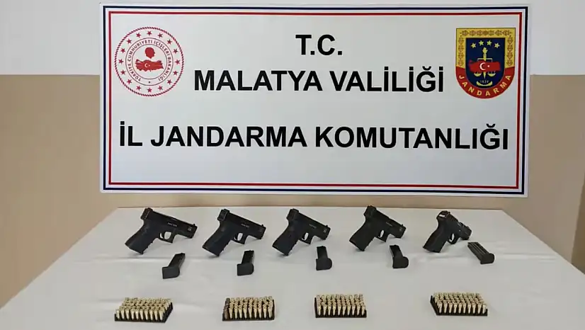 Ruhsatsız Silah Operasyonunda 5 Tabanca Ele Geçti, Şüpheli Tutuklandı