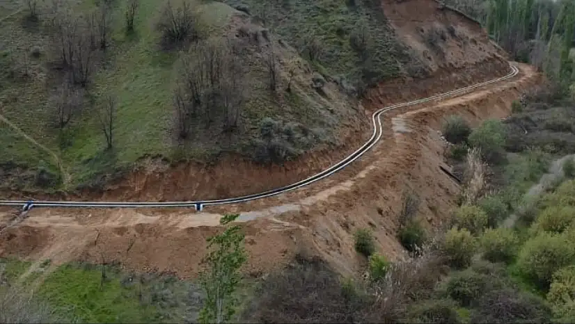 Taşmış Sulama Suyu Kanalları Tamamlanıyor