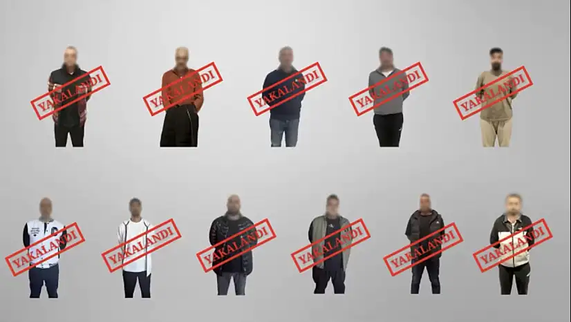 Türkiye'den Uluslararası Operasyon: 11 Firari Yakalandı