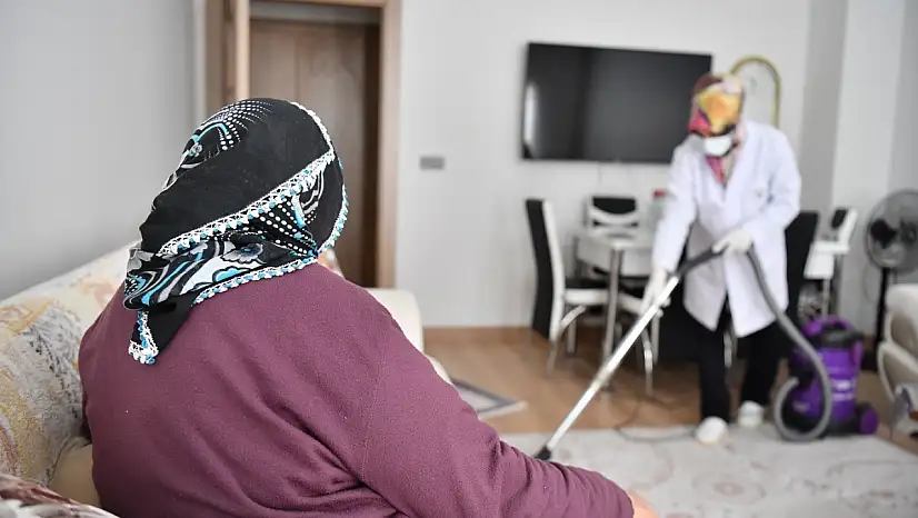 Yeşilyurt Belediyesi'nden Yaşlılara Vefa Eli: Baştacı Projesi Sürüyor