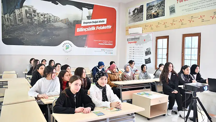 Yeşilyurt'ta Afet Bilinci Geleceğe Taşınıyor