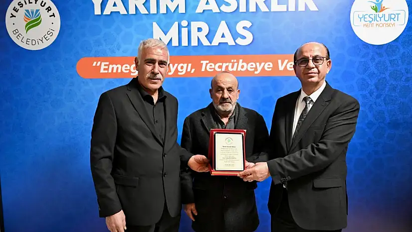 Yeşilyurt'ta Yarım Asırlık Emeklere Vefa