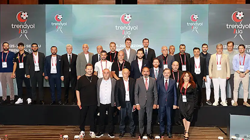2025-2026 Sezonu Trendyol 1. Lig Fikstürü Çekildi