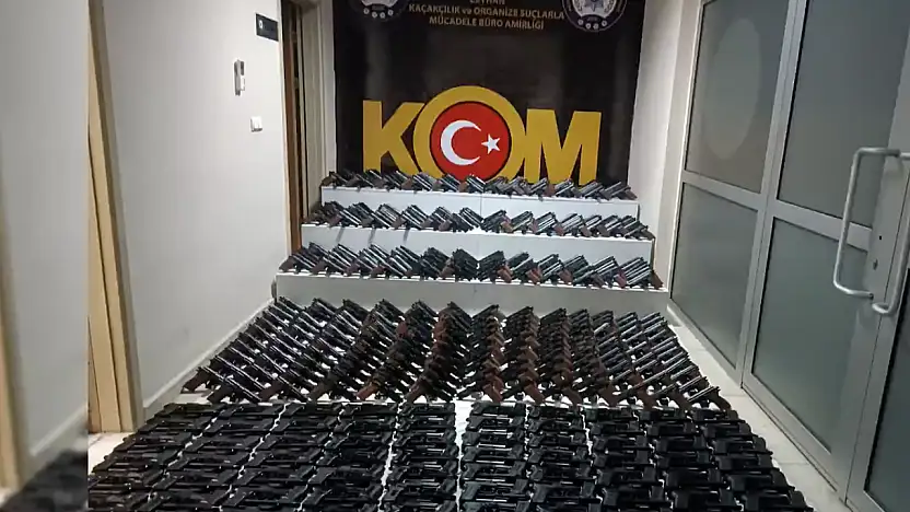 41 ilde silah kaçakçılığı operasyonu: 135 şüpheli yakalandı