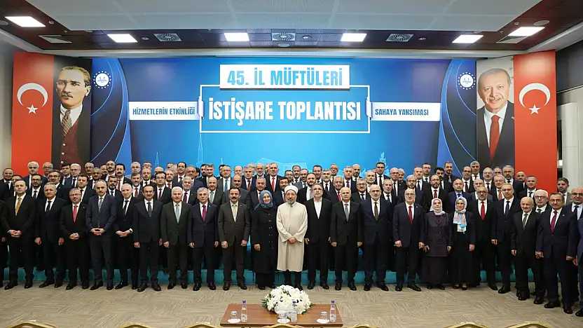 45. İl Müftüleri İstişare Toplantısı Antalya'da Başladı