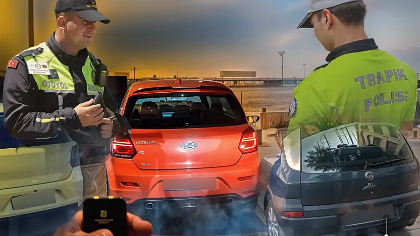 Abartı egzoz kullanan 26 bin araç ve sürücüye işlem yapıldı