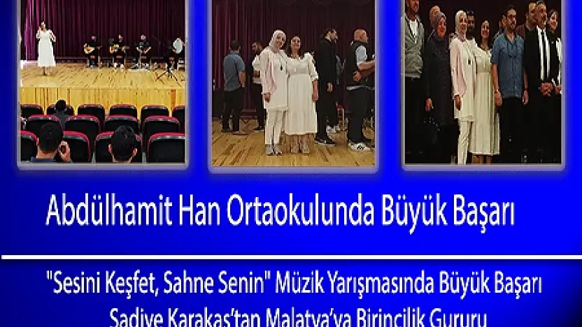Abdülhamit Han Ortaokulunda Büyük Başarı