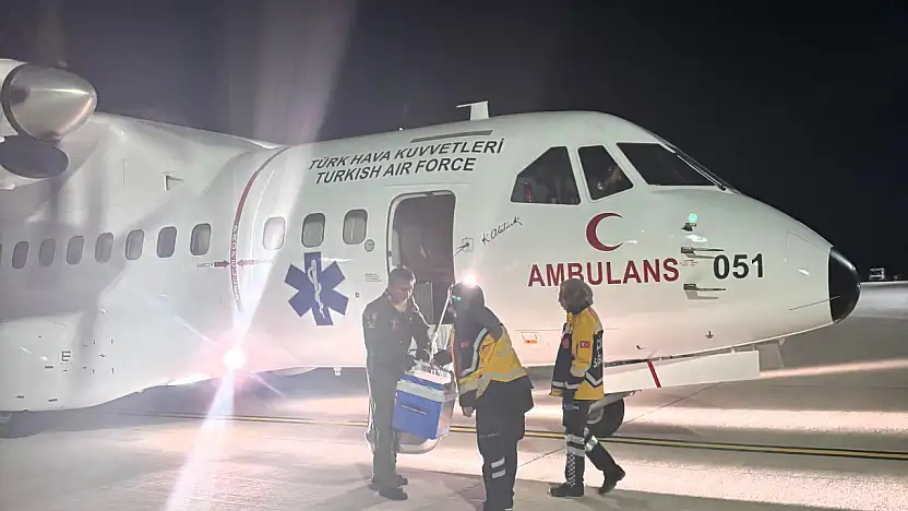 Acil Organ Nakli İçin Hava Kuvvetleri Devrede