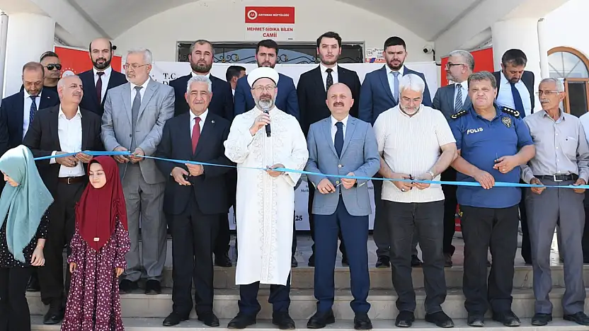 Adıyaman'da 52 cami, 12 Kur'an kursu ve 4 gençlik merkezi açıldı