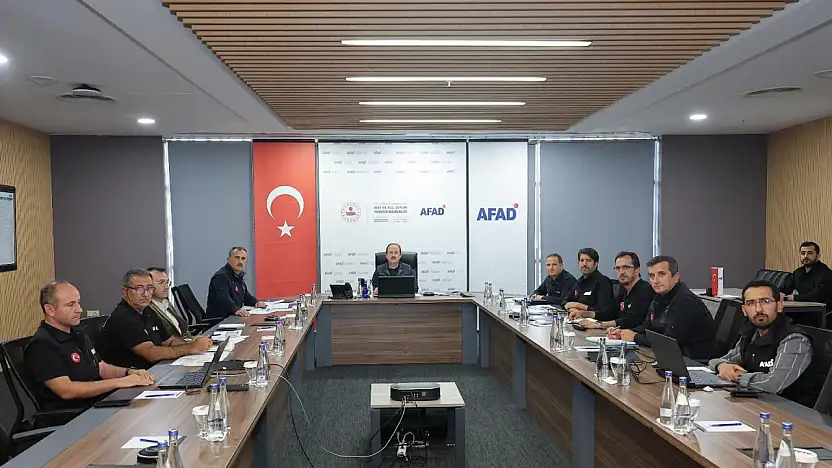 AFAD'dan Kritik Koordinasyon Toplantısı: Konut Teslimleri ve Tahliyeler Masada